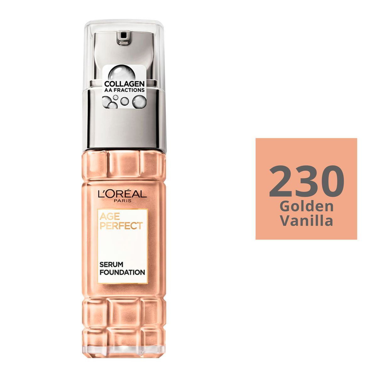 Base de Maquillaje L'Oréal Paris Age Perfect 230 Golden Vanilla 109g