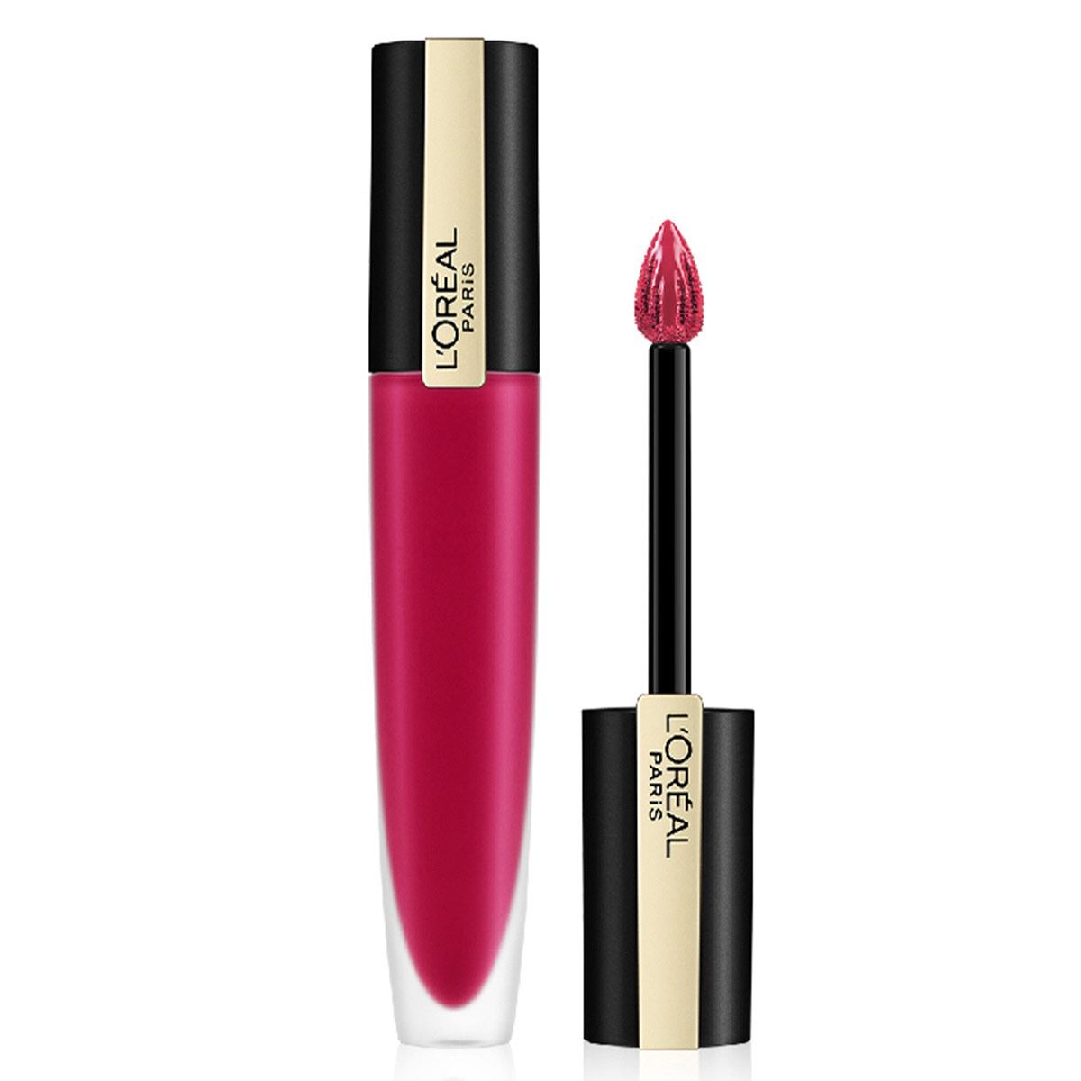 Labial Líquido Matte Rouge Signature de L'Oréal París Tono 114 I Represent