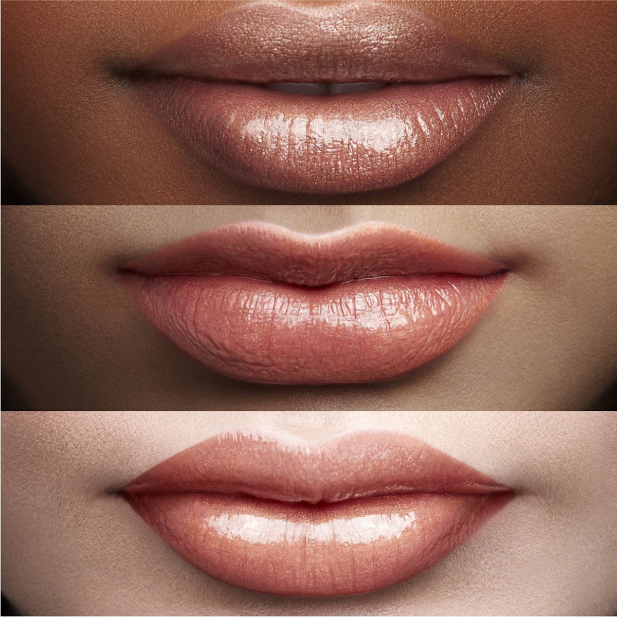 Labial L'Oréal París en Barra Efecto Gloss Color Riche Shine Nudes 659 Glow Mon Amour