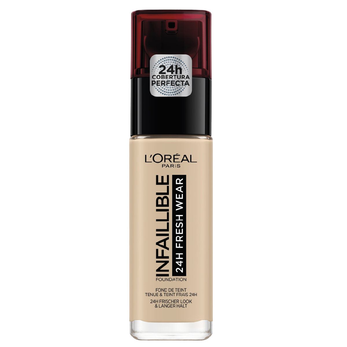 Base de Maquillaje L'Oréal París Larga Duración Infallible24h Tono 130 True Beige