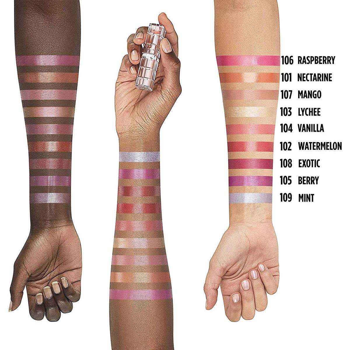 Labial en Barra Color Riche Plump & Shine L'Oréal París Tono 104 Guava