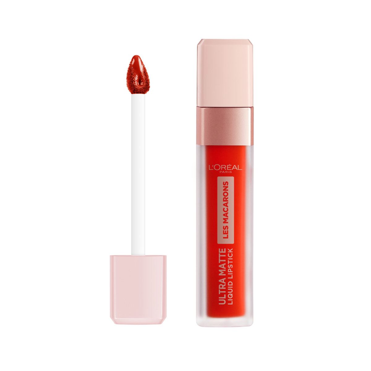 Labial liquido mate, Infallible Les Macarons L'Oréal Paris, Tono 826 Mademoiselle Mango