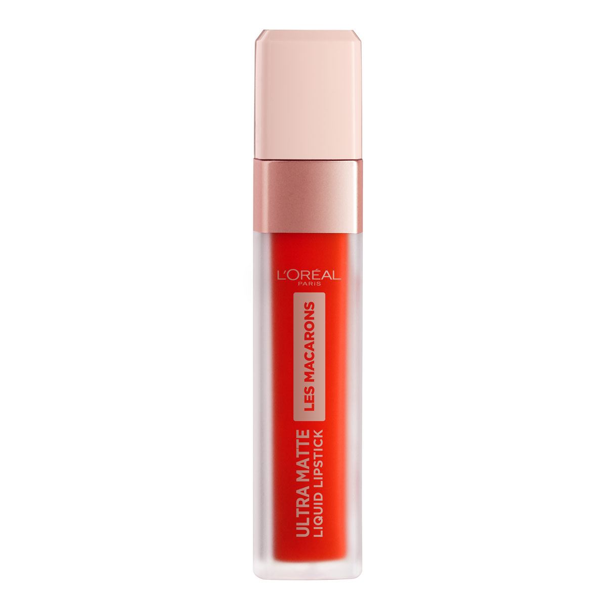 Labial liquido mate, Infallible Les Macarons L'Oréal Paris, Tono 826 Mademoiselle Mango