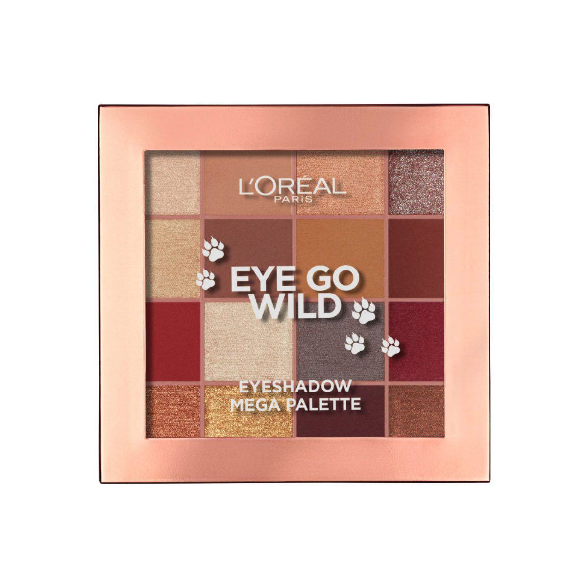 Paleta de Sombras L'Oréal Paris Mega Palette Eye Go Wild 18.08g