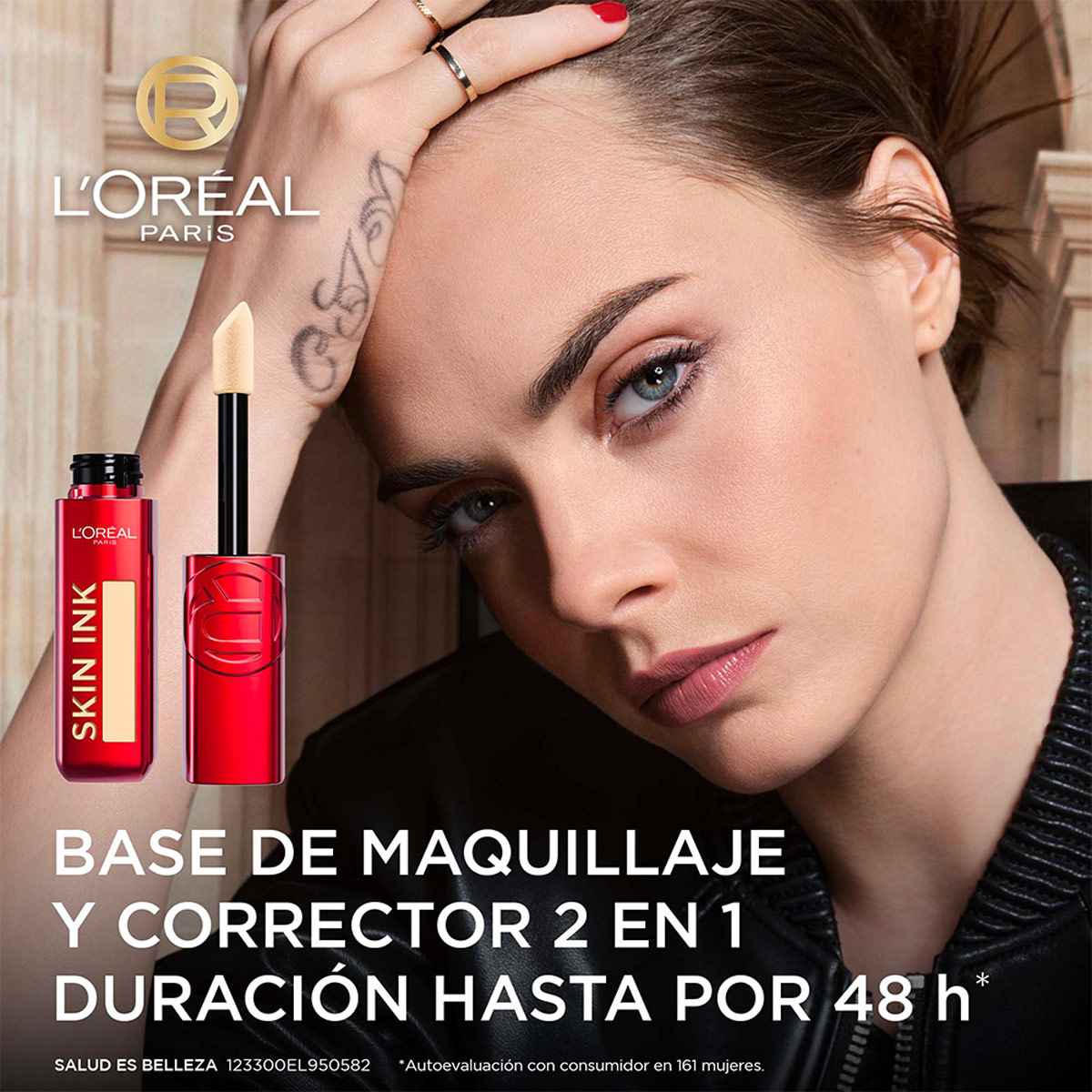 L'Oreal Base de Maquillaje Infallible Skin Ink Light Neut 20 Us