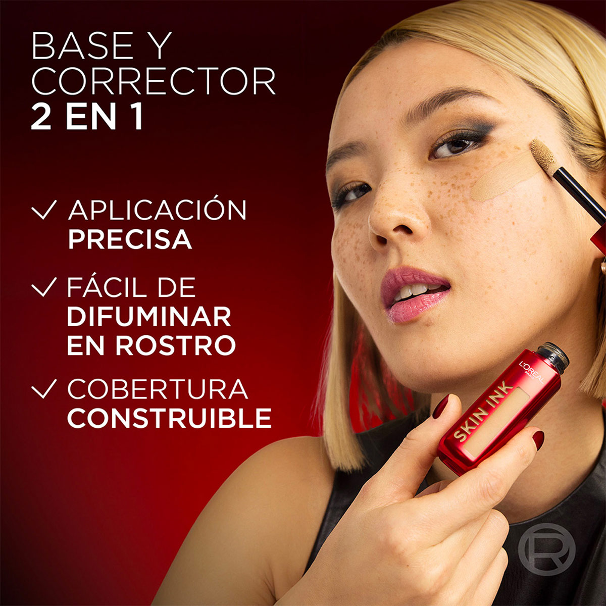 L'Oreal Base de Maquillaje Infallible Skin Ink Light Neut 20 Us