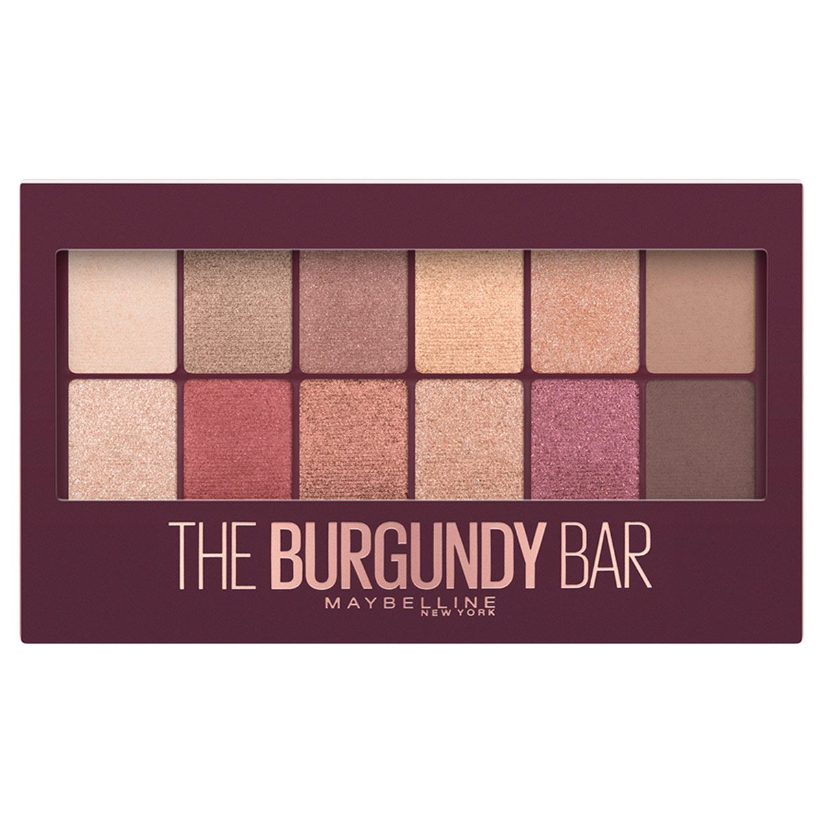 Paleta de Sombras The Burgundy Bar Maybelline