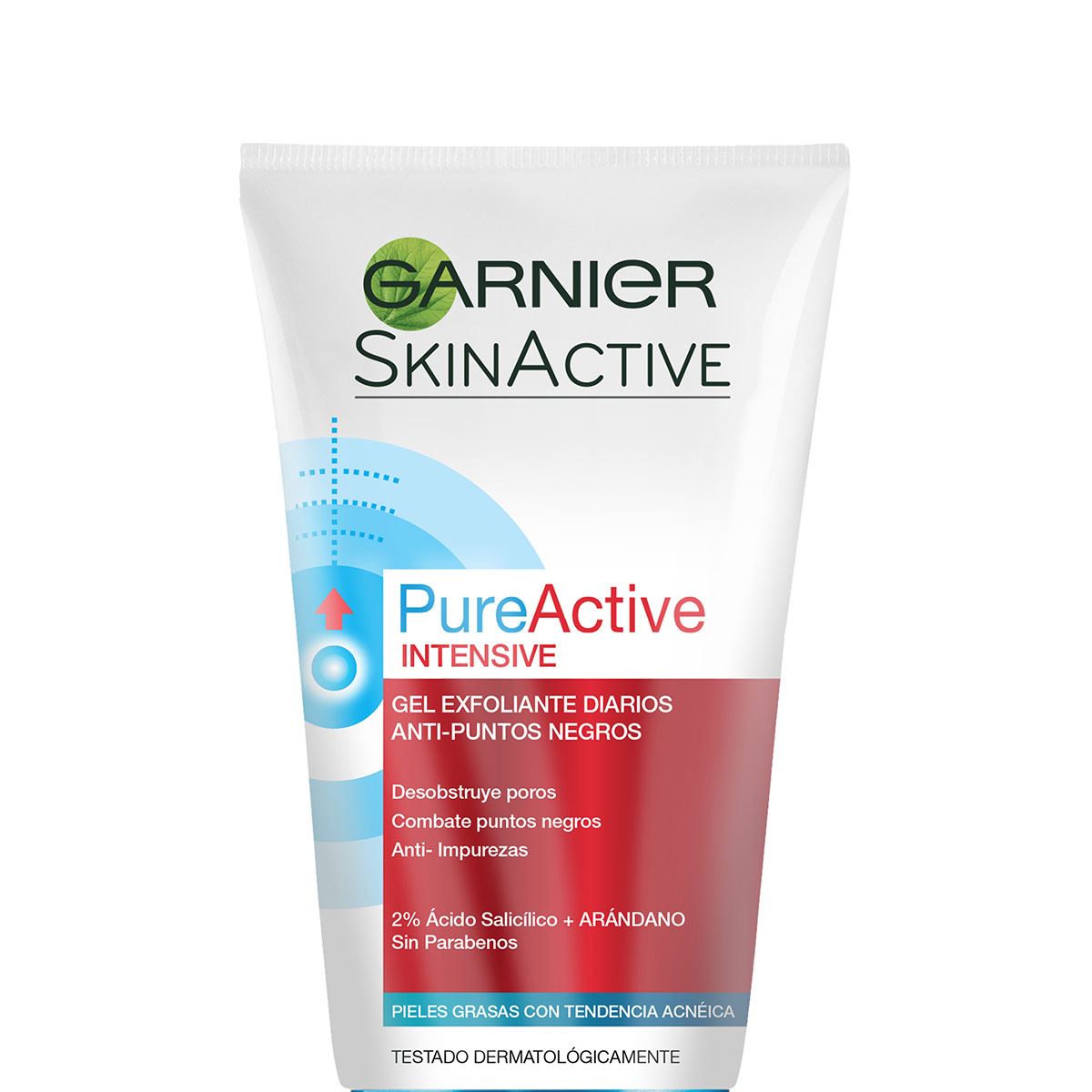 Gel Exfoliante Facial Anti Puntos Negros Pureactive Garnier 150ml