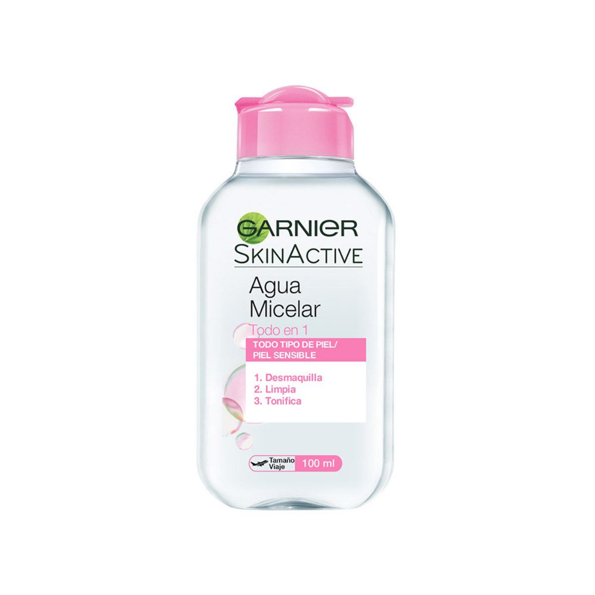 Agua Micelar Desmaquillante para Todo Tipo de Piel Garnier 100 ml
