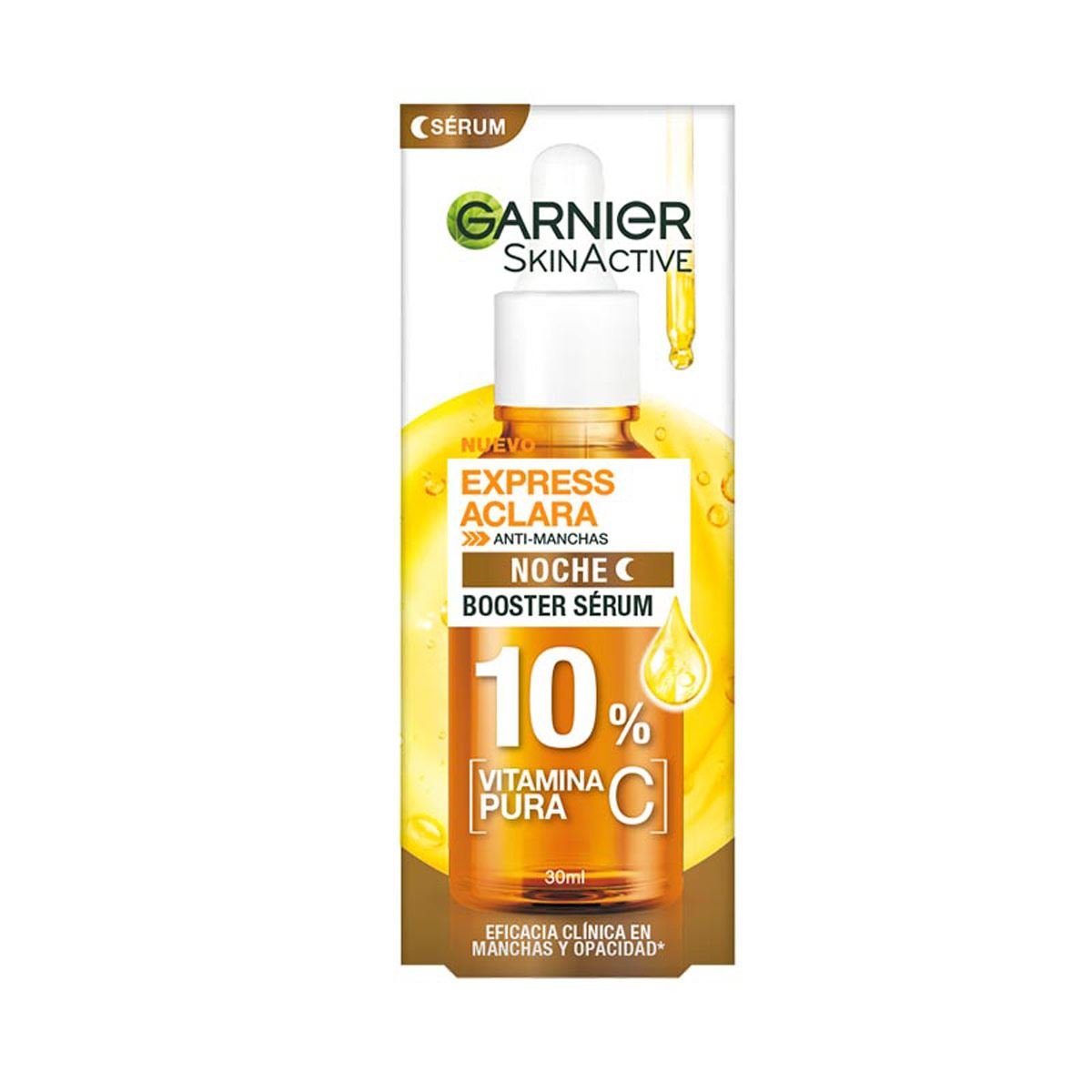 Sérum Noche 10% Vitamina C Garnier Express Aclara 30ml
