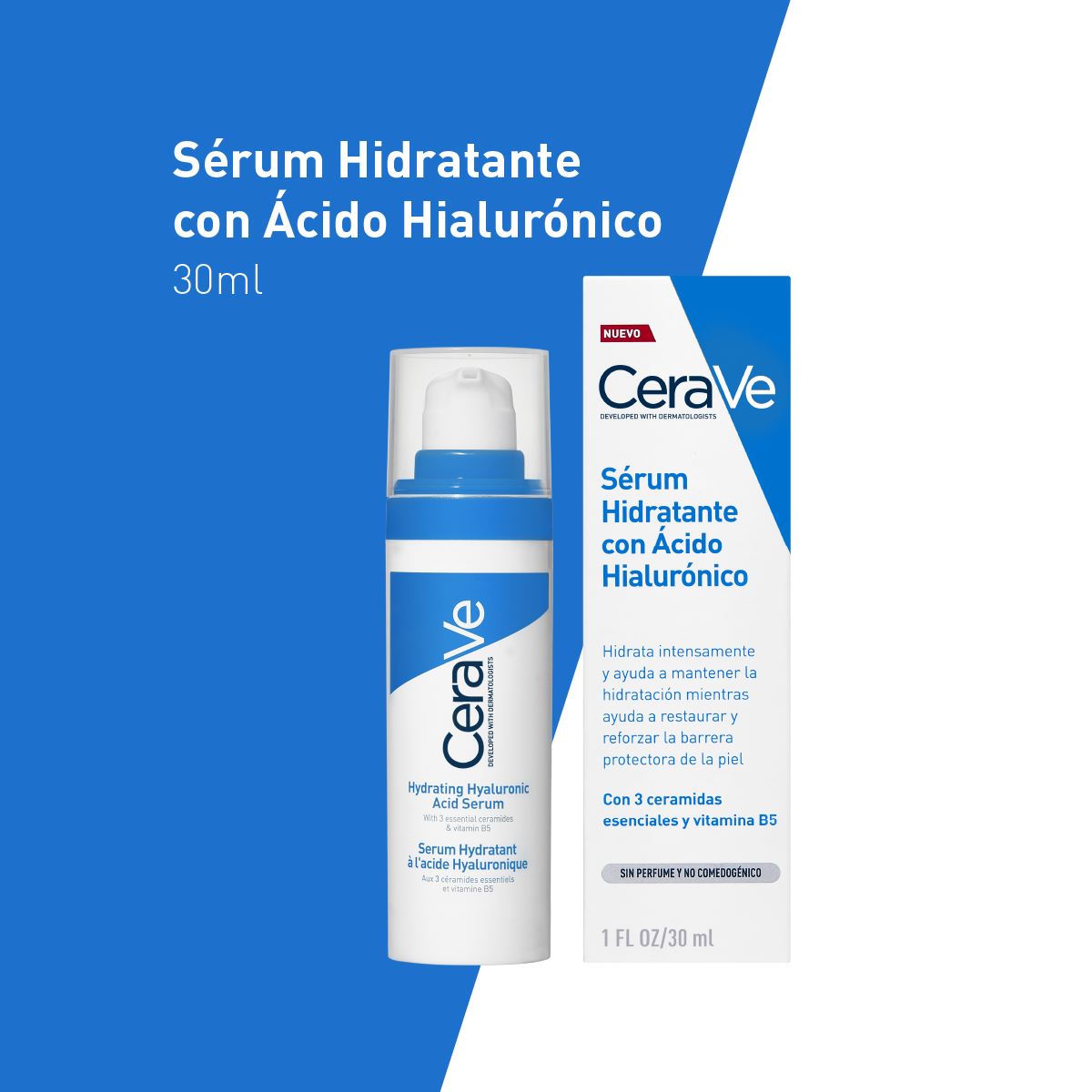Cerave Sérum Hidratante con Ácido Hialurónico 30ml
