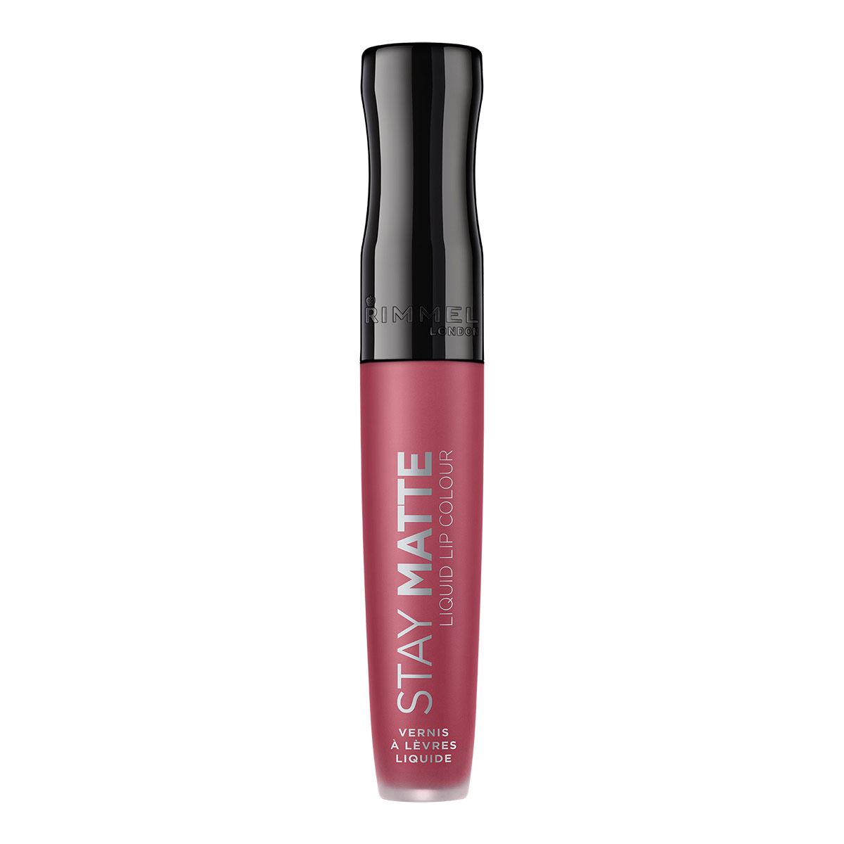 Rimmel London Stay Matte Lipstick Liquido, Rose & Shine, 5.5 ml