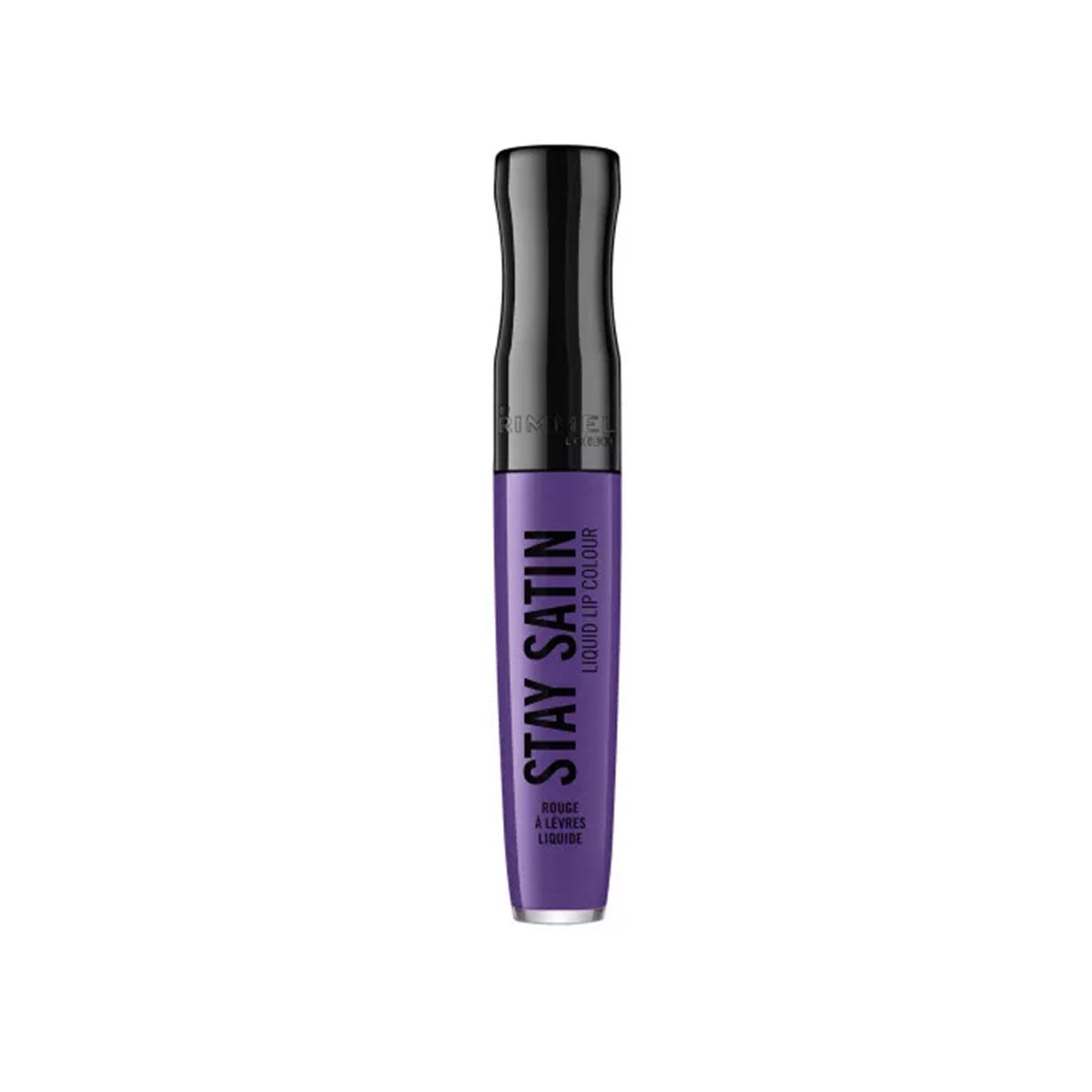 Rimmel London Stay Satin Labial líquido,  5.5ml, Shade: Atomic