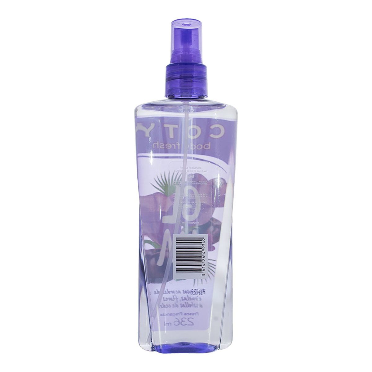 Fragancia Corporal Coty Body Fresh Glam para mujer 236ml