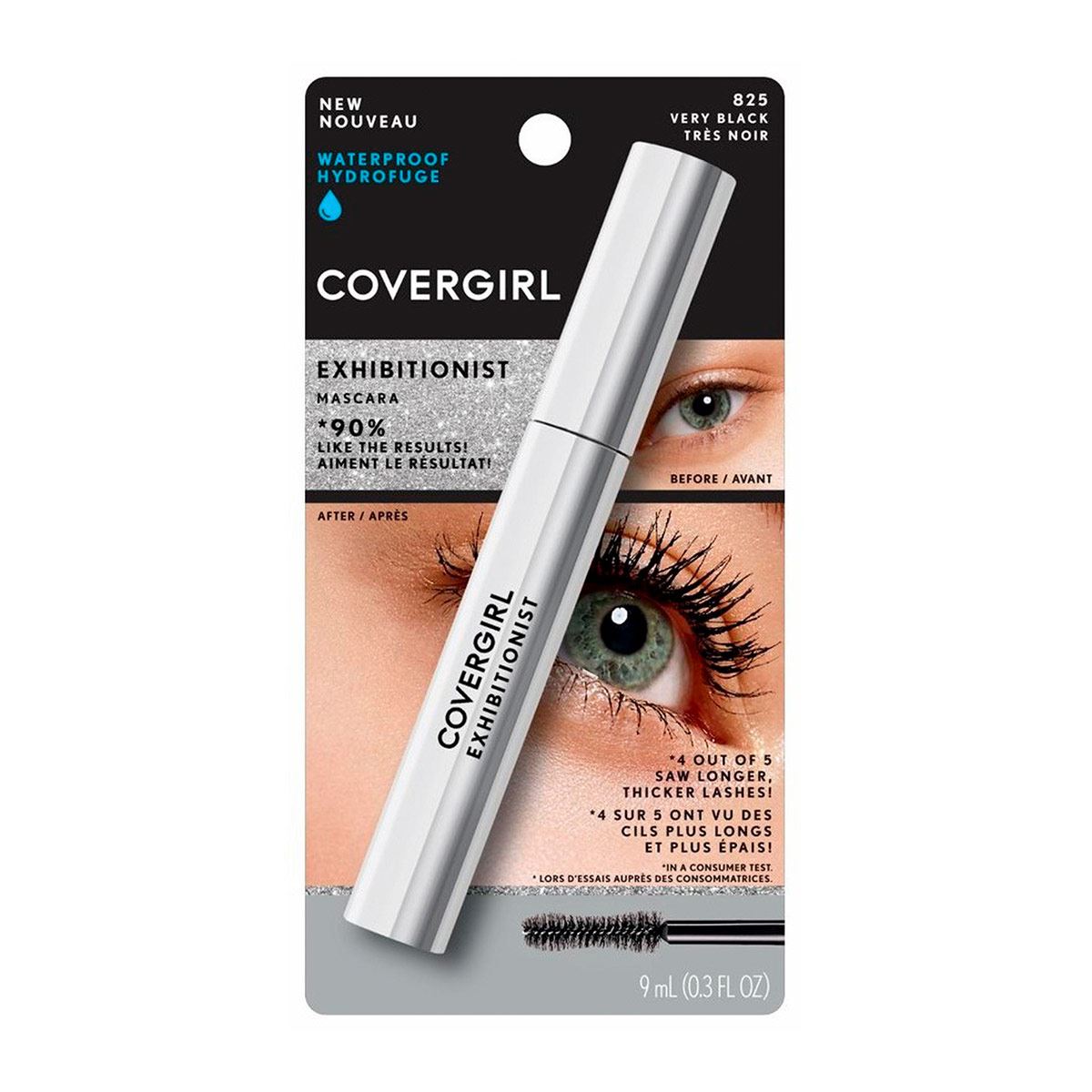 Máscara para Pestañas Covergirl Exhibitionist Very Black