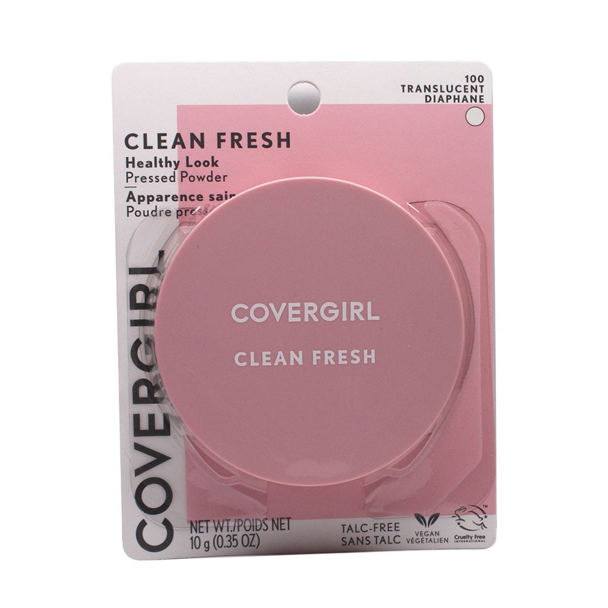 Covergirl Clean Fresh Polvo Compacto Vegano 100 Translucent