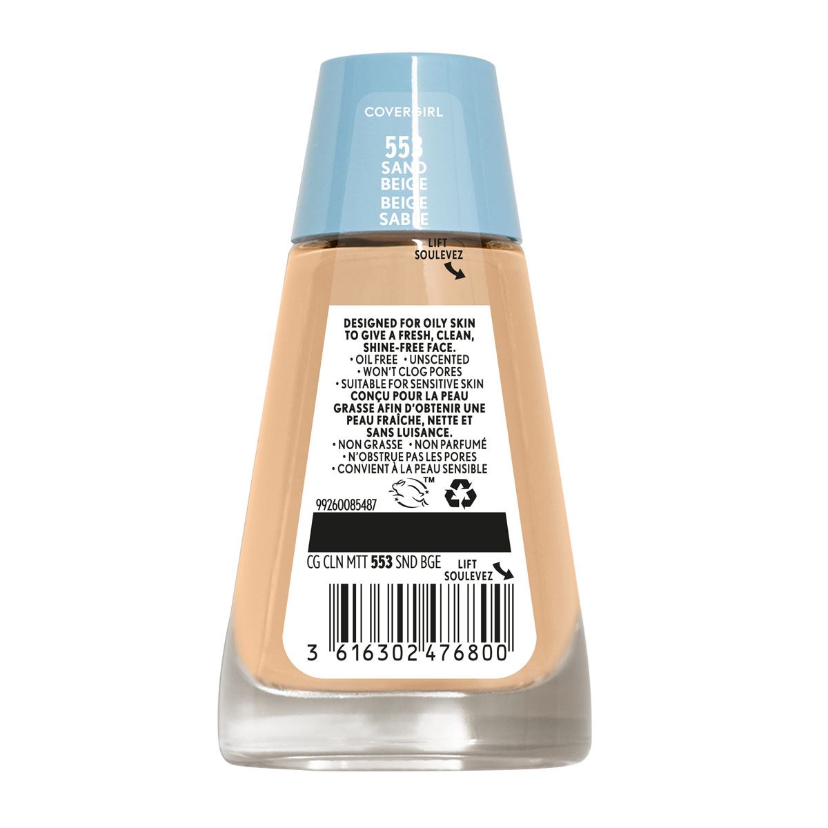 Base de Maquillaje Líquida Covergirl Clean Matte Sand Beige 30ml