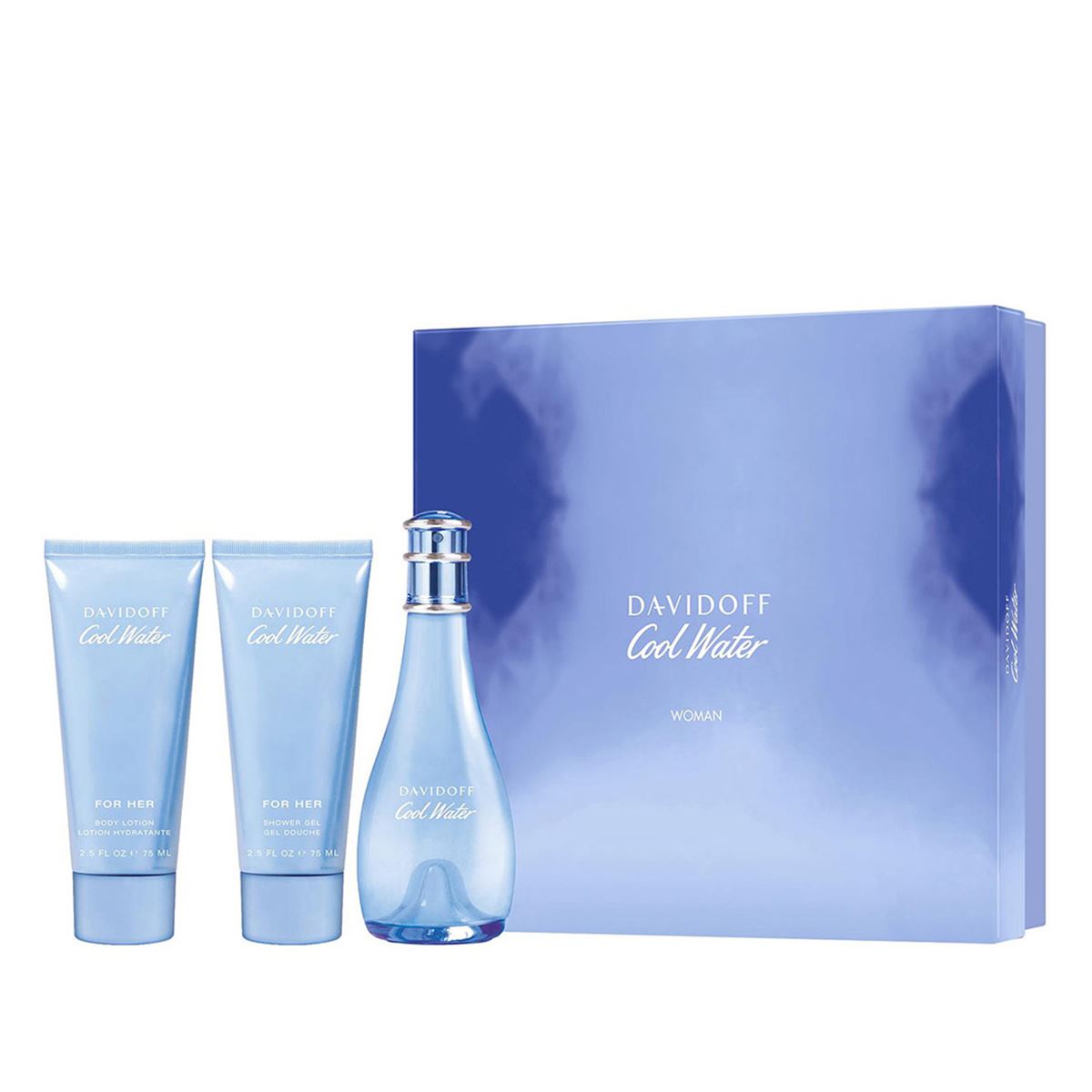 Perfume Agua Brava Azul EDT 50 ML +150 ML DEO Set Para Navidad