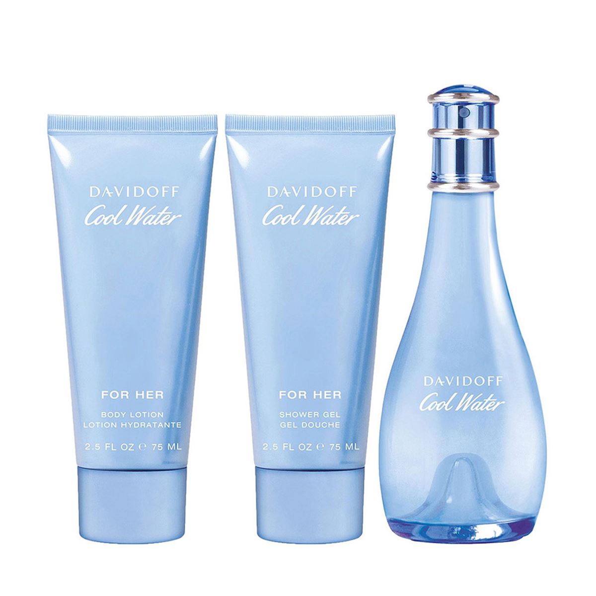 Perfume Agua Brava Azul EDT 50 ML +150 ML DEO Set Para Navidad