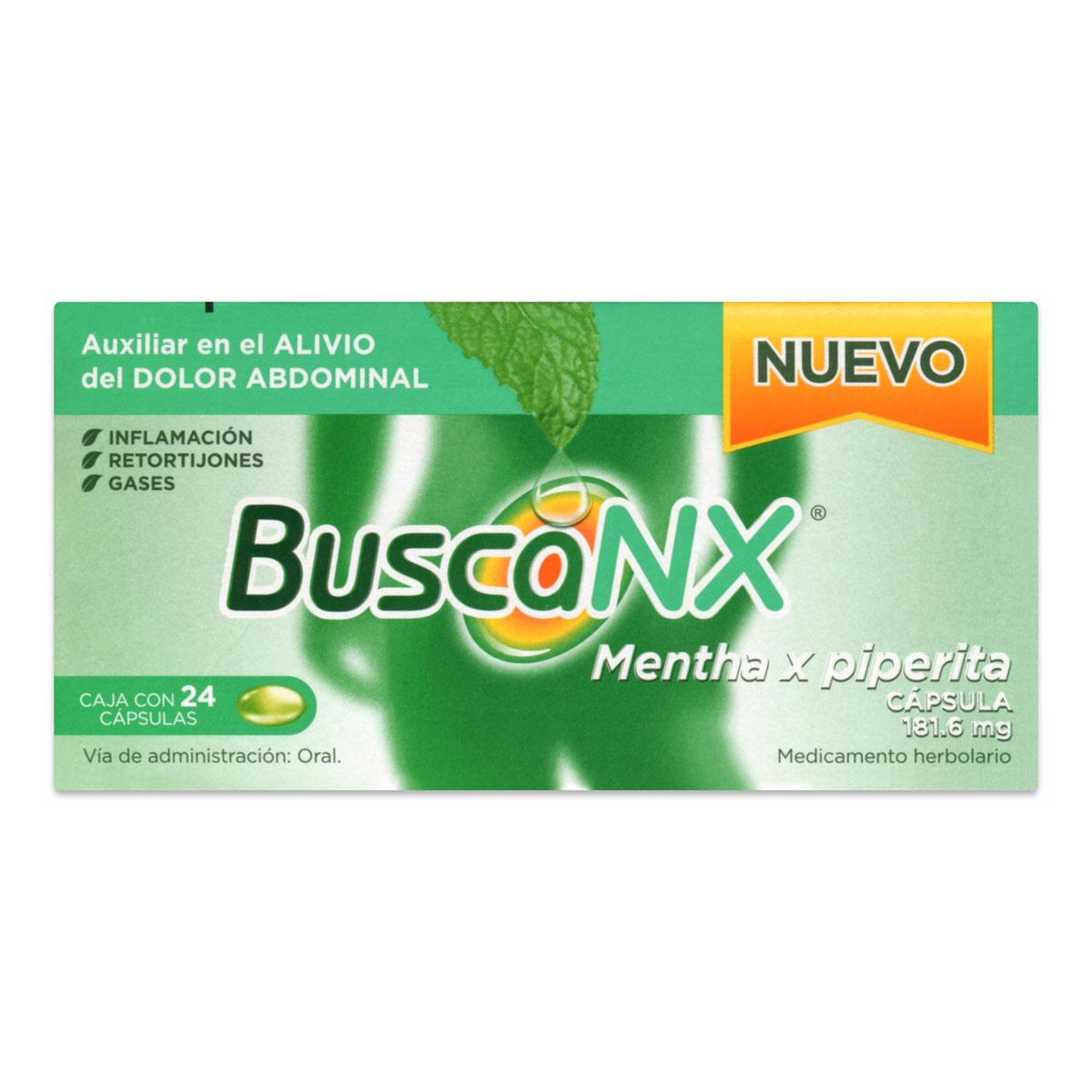 Buscanx 181.6 Mg Mta-Pipe 24 caps