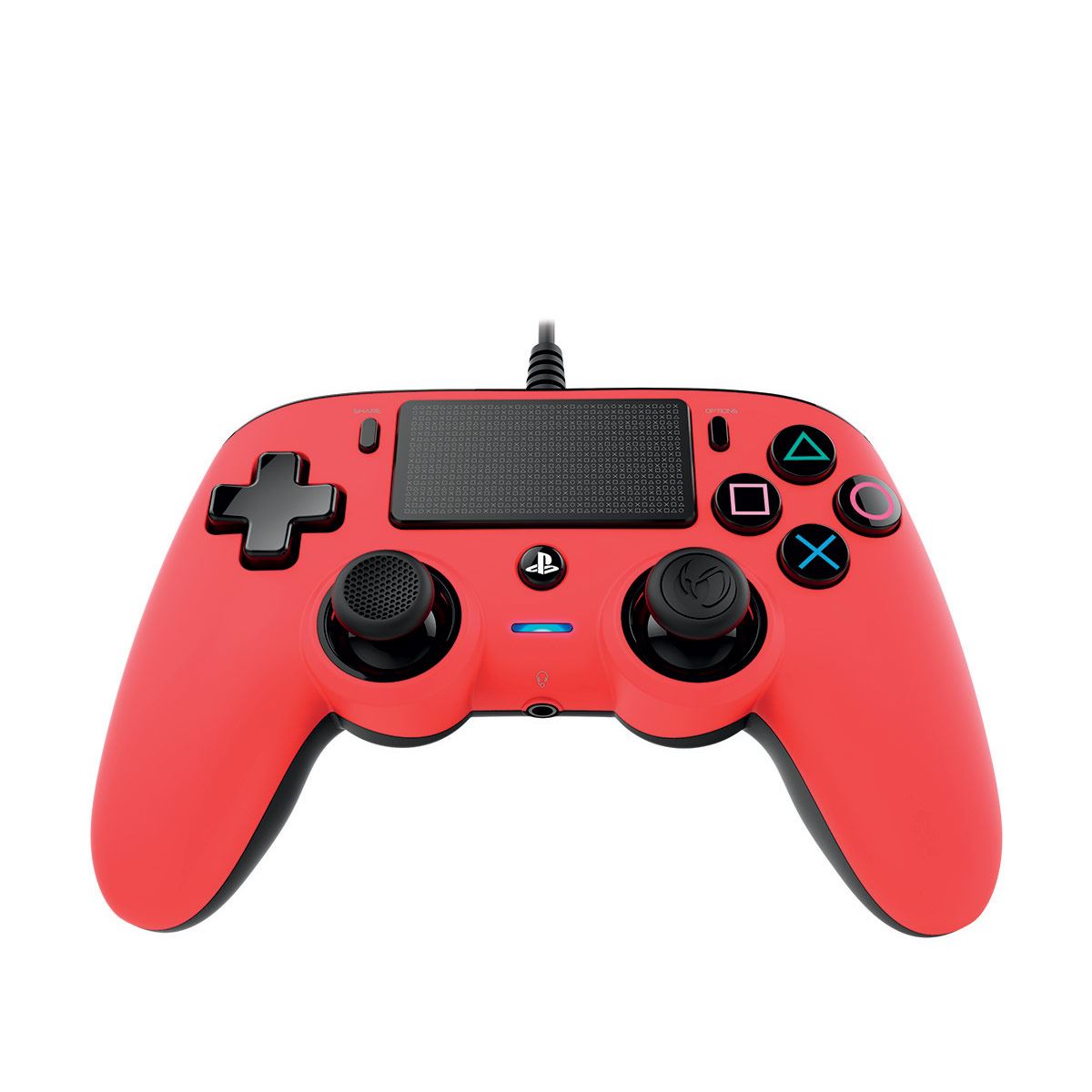 Control Nacon PS4 Alámbrico Rojo