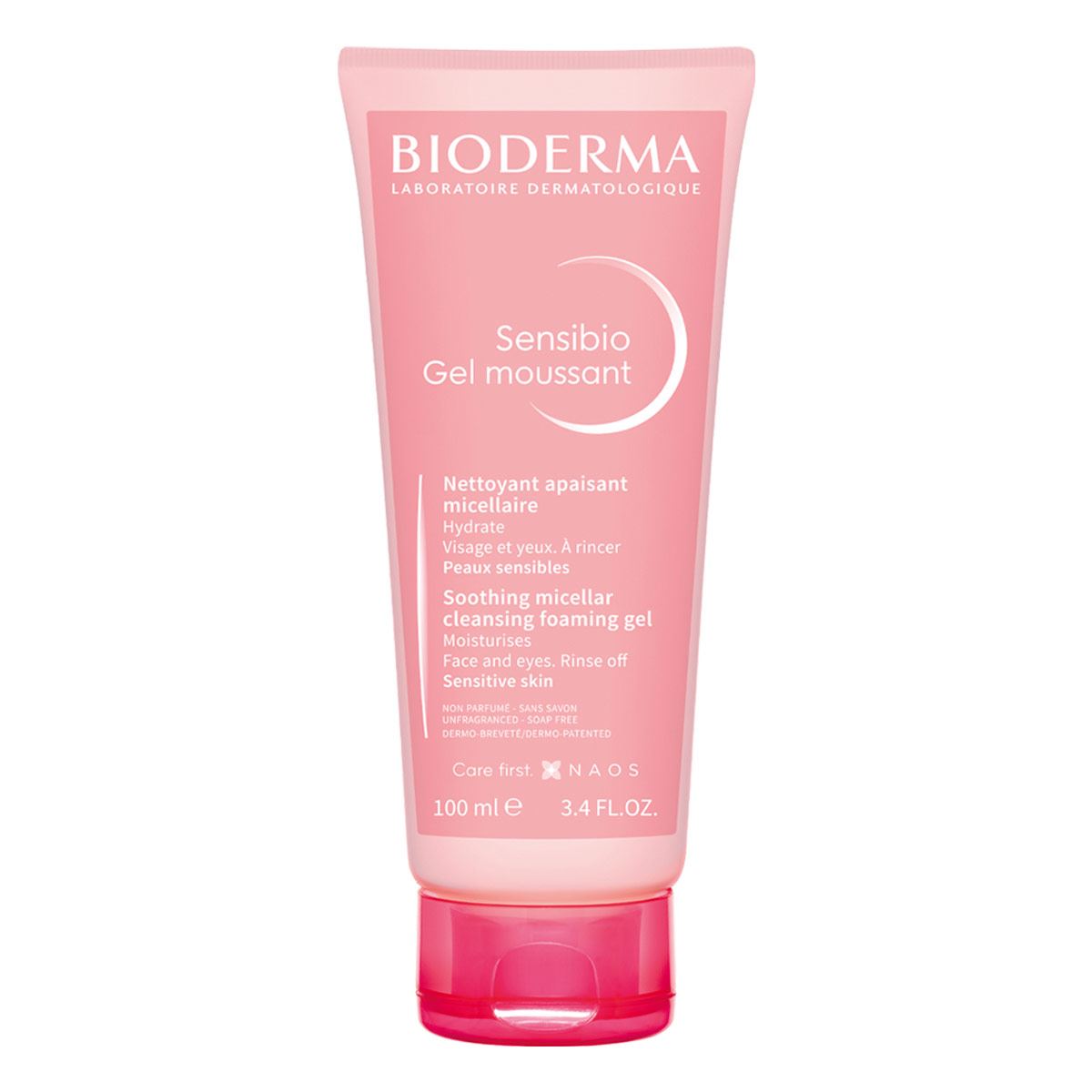 Bioderma Sensibio Gel Moussant Gel Limpiador con Poder Hidratante Reforzado 100 ml