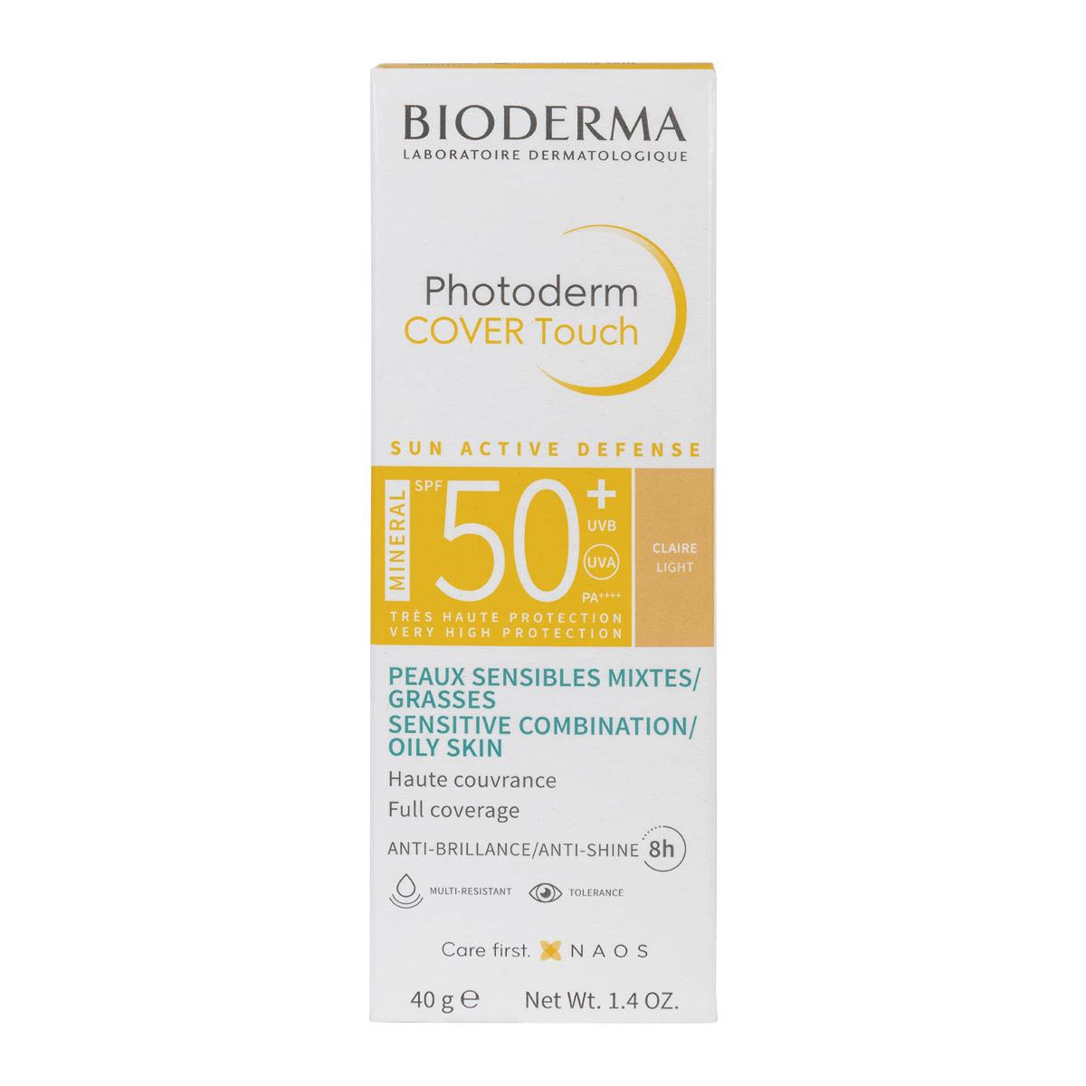Photoderm Cover Touch Mineral SPF 50+ Tono Claro 40gr