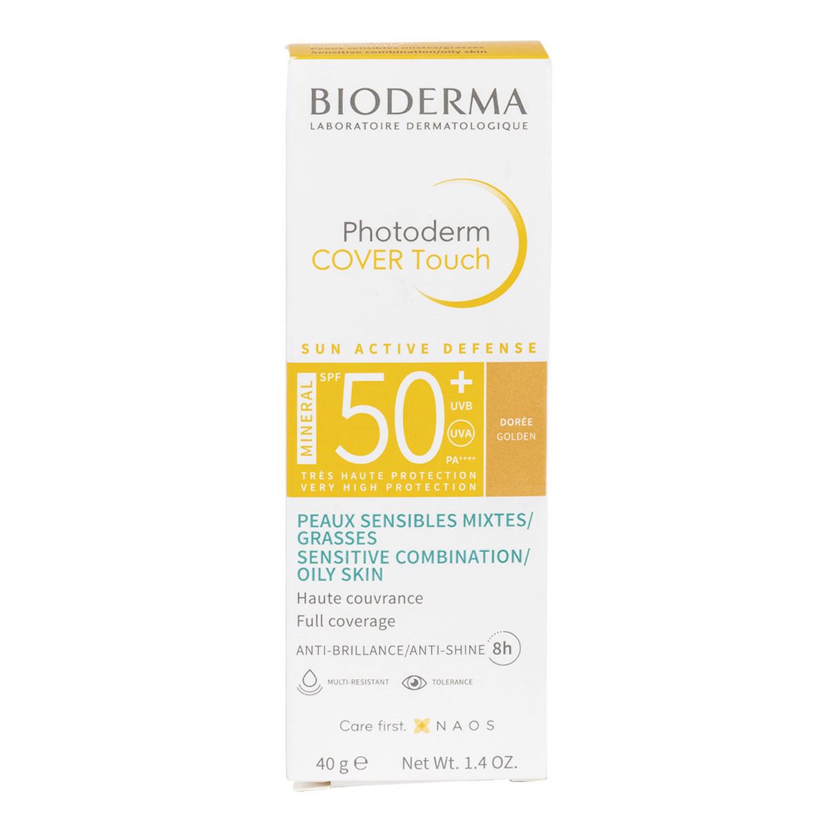 Photoderm Cover Touch Mineral SPF 50+ Tono Dorado 40gr