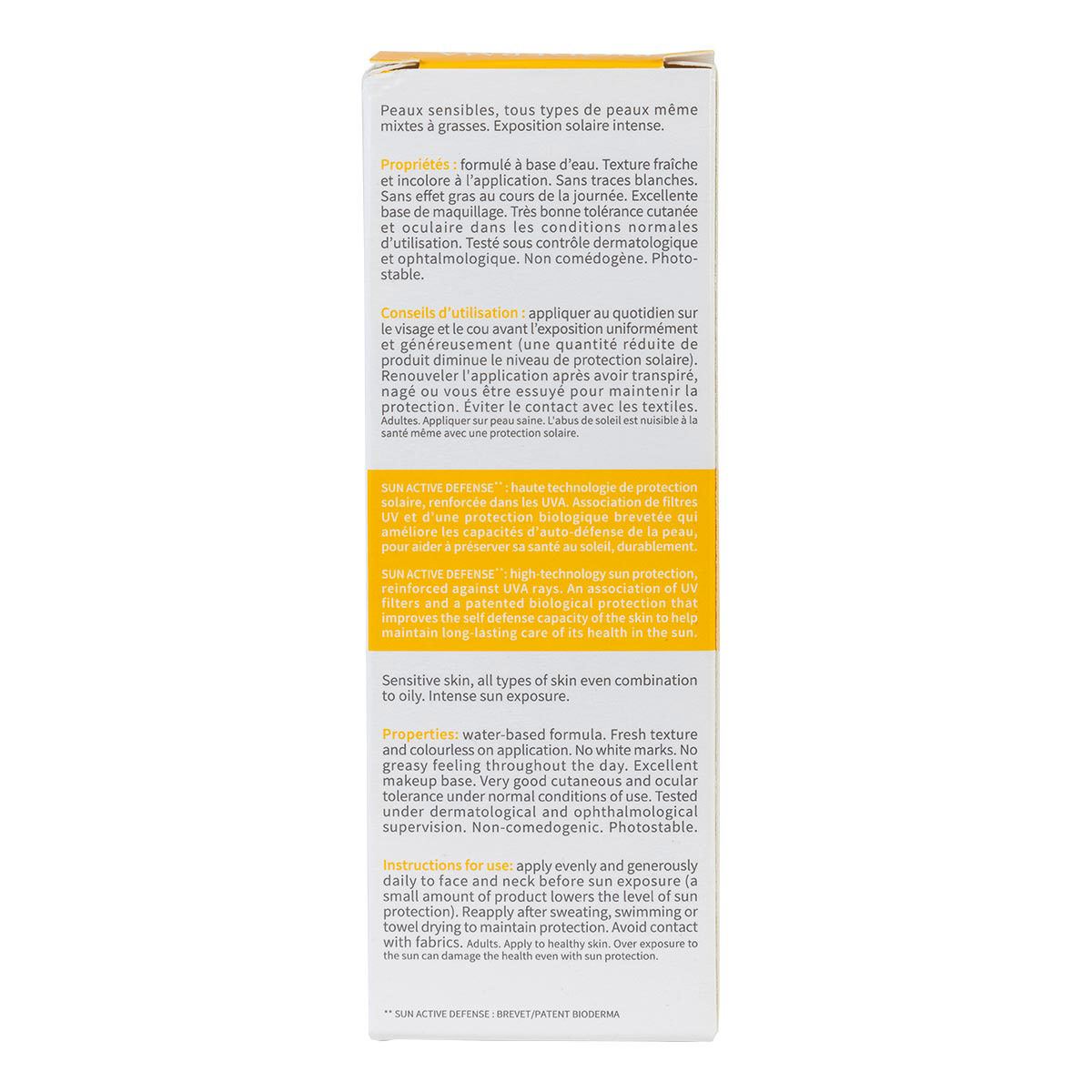 Bioderma Photoderm Aquafluido SPF50+ Tono Claro 40ml