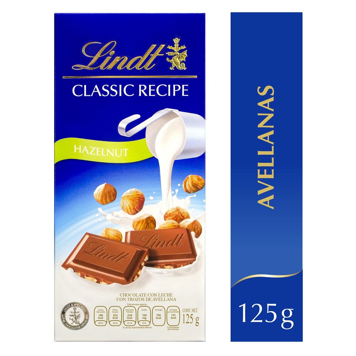 Barra de Chocolate Classic Recipe de 125 gramos Lindt