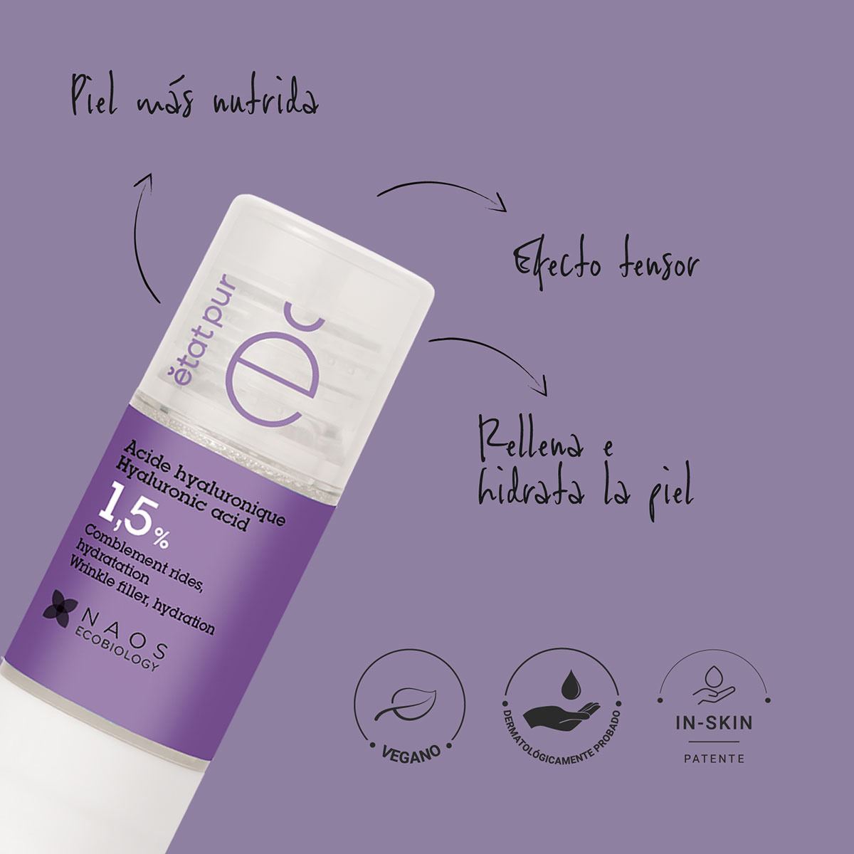Ácido Hialurónico 1.5% Etat Pur
