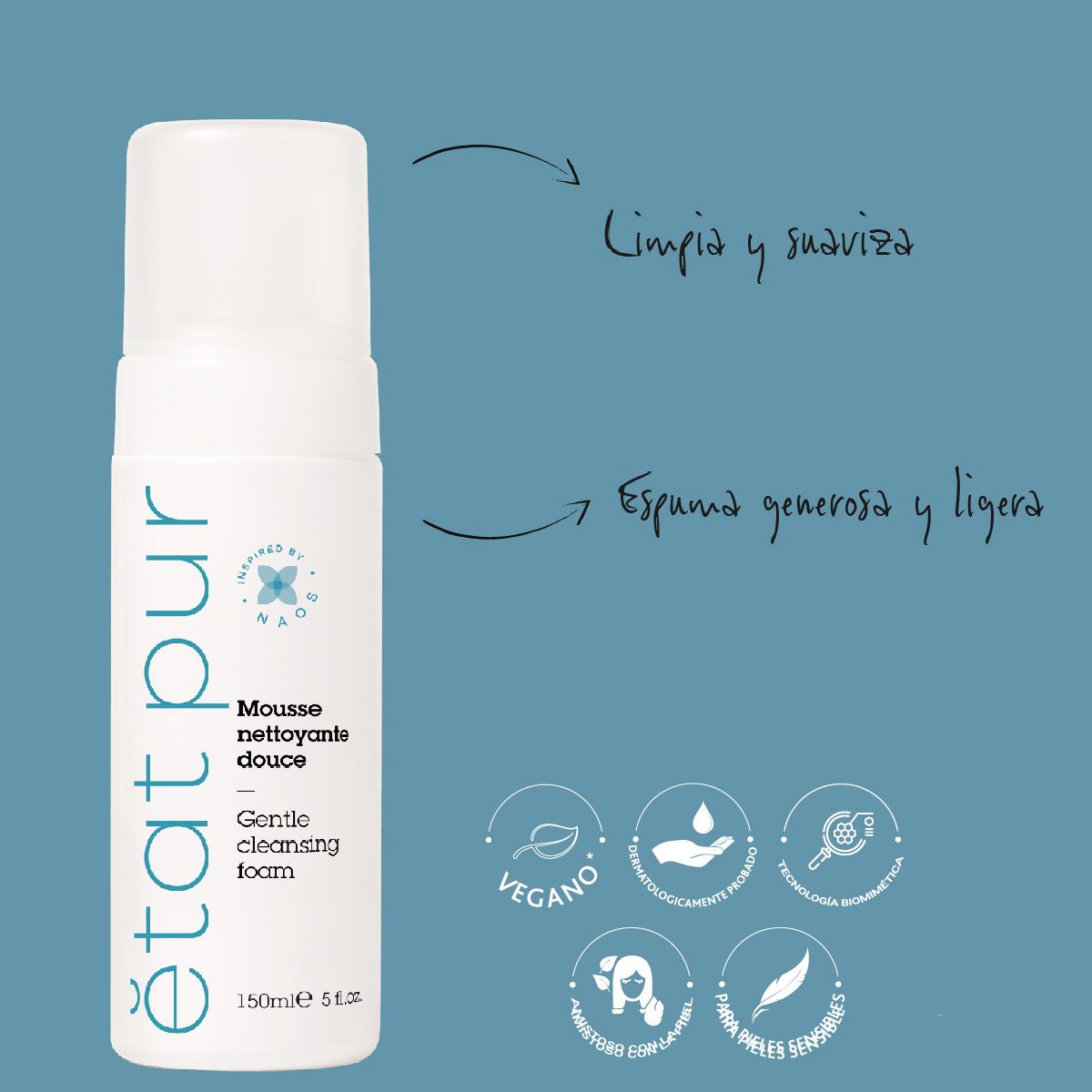 Espuma Limpiadora Etat Pur