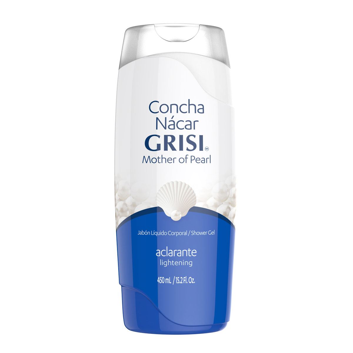 Jabón Líquido Corporal Concha Nácar Grisi 450ml
