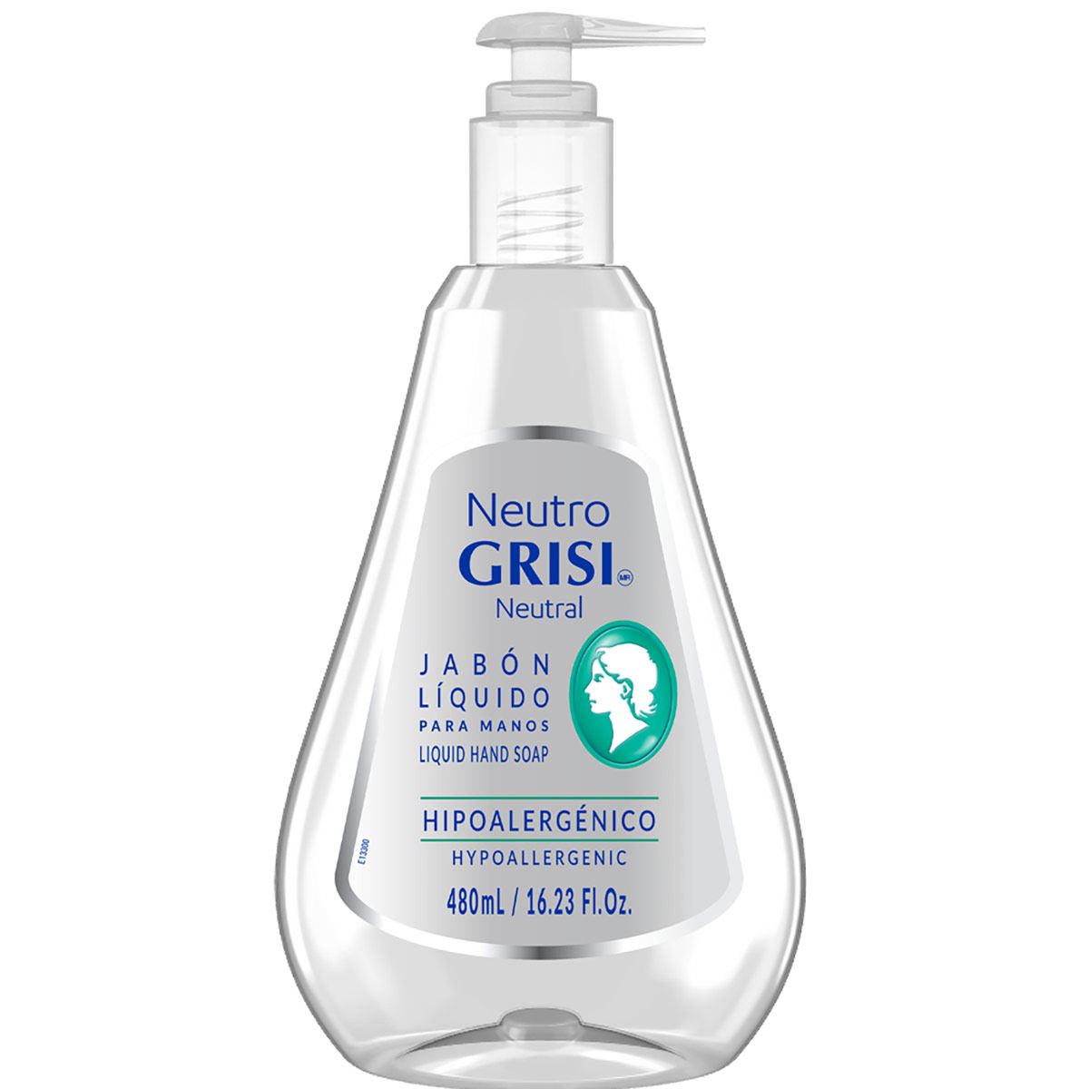 Jabón Líquido para Manos Neutro Grisi 480ml