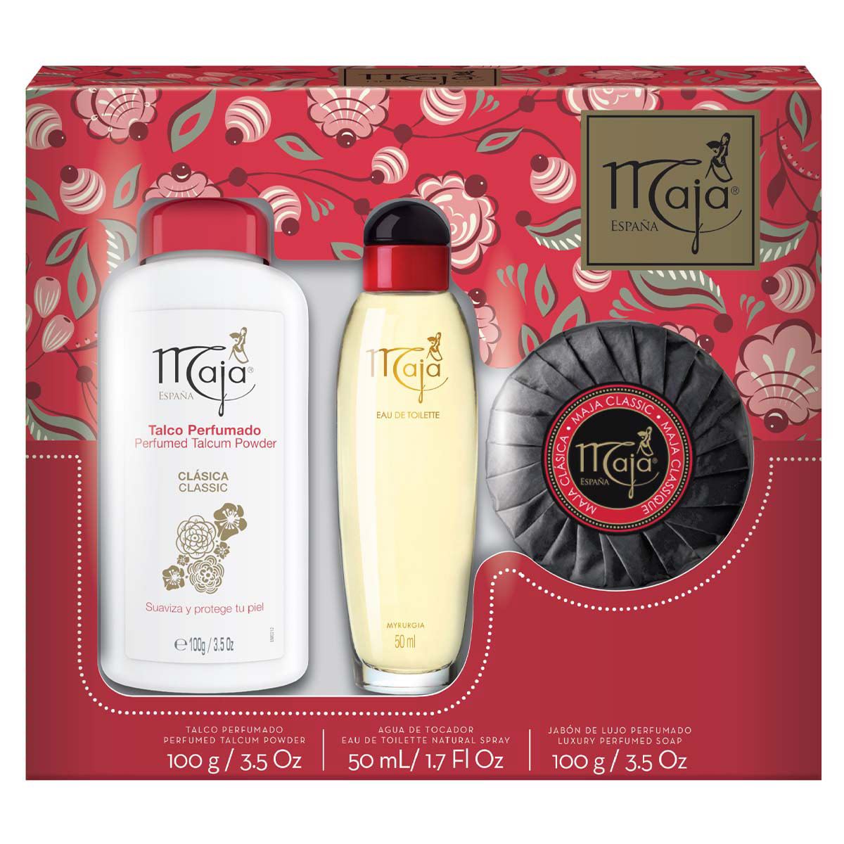 Estuche Maja Talco, Edt y Jabón