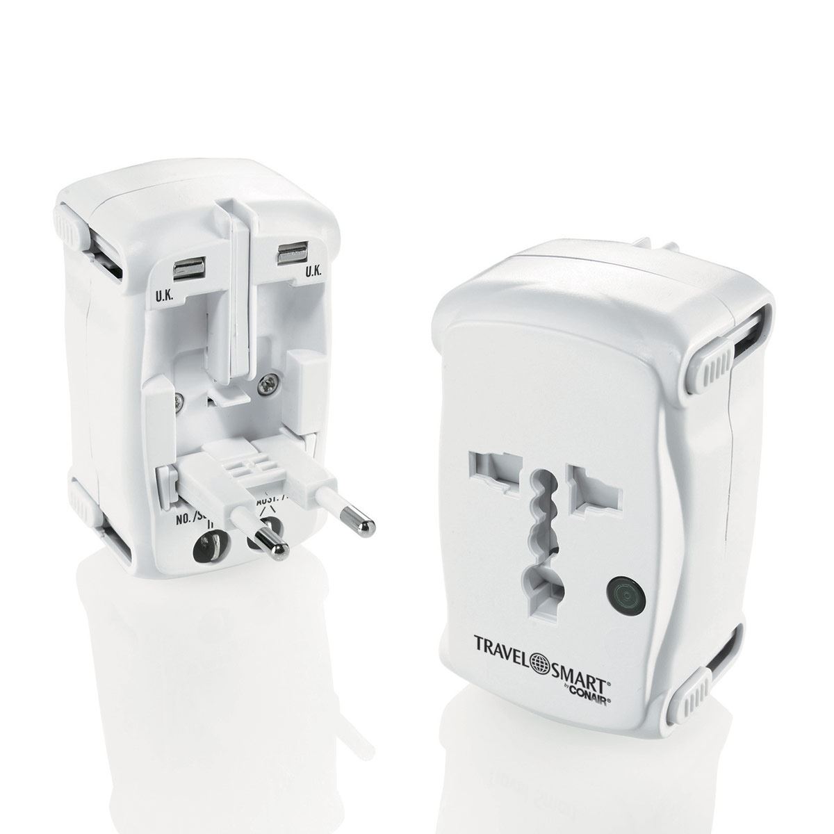 Adaptador para multiples entradas con  protector contra sobrecargas