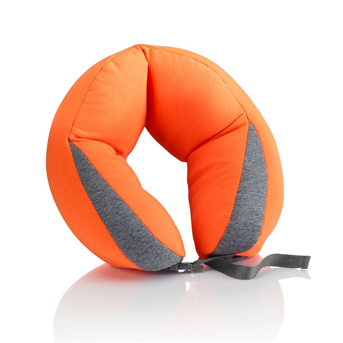 Almohada Para Cuello Y Espalda Con Micro perlas (Naranja)