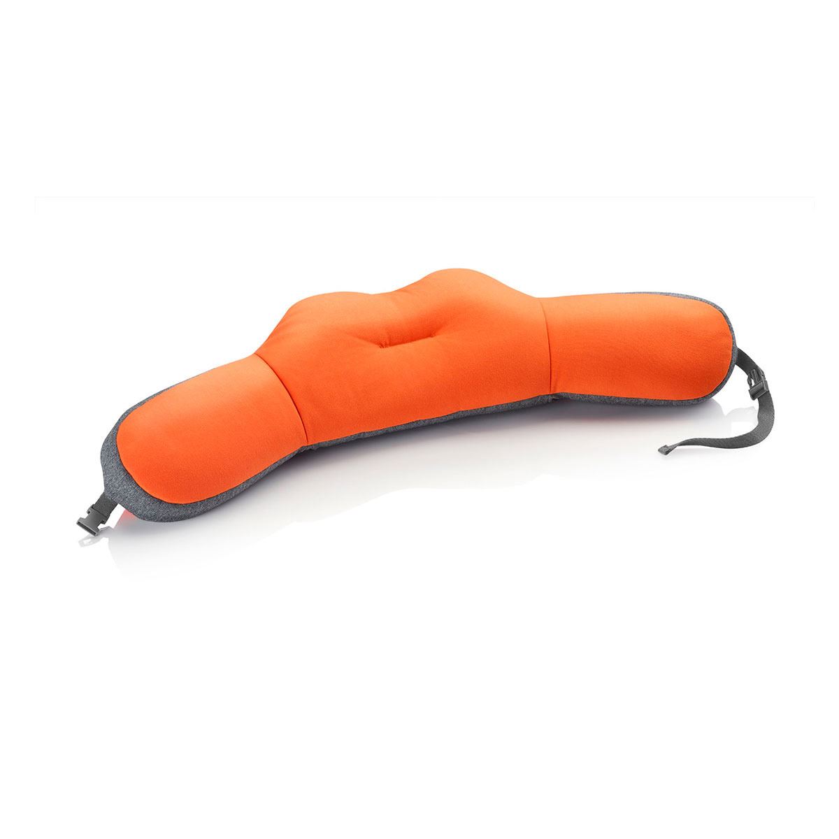 Almohada Para Cuello Y Espalda Con Micro perlas (Naranja)