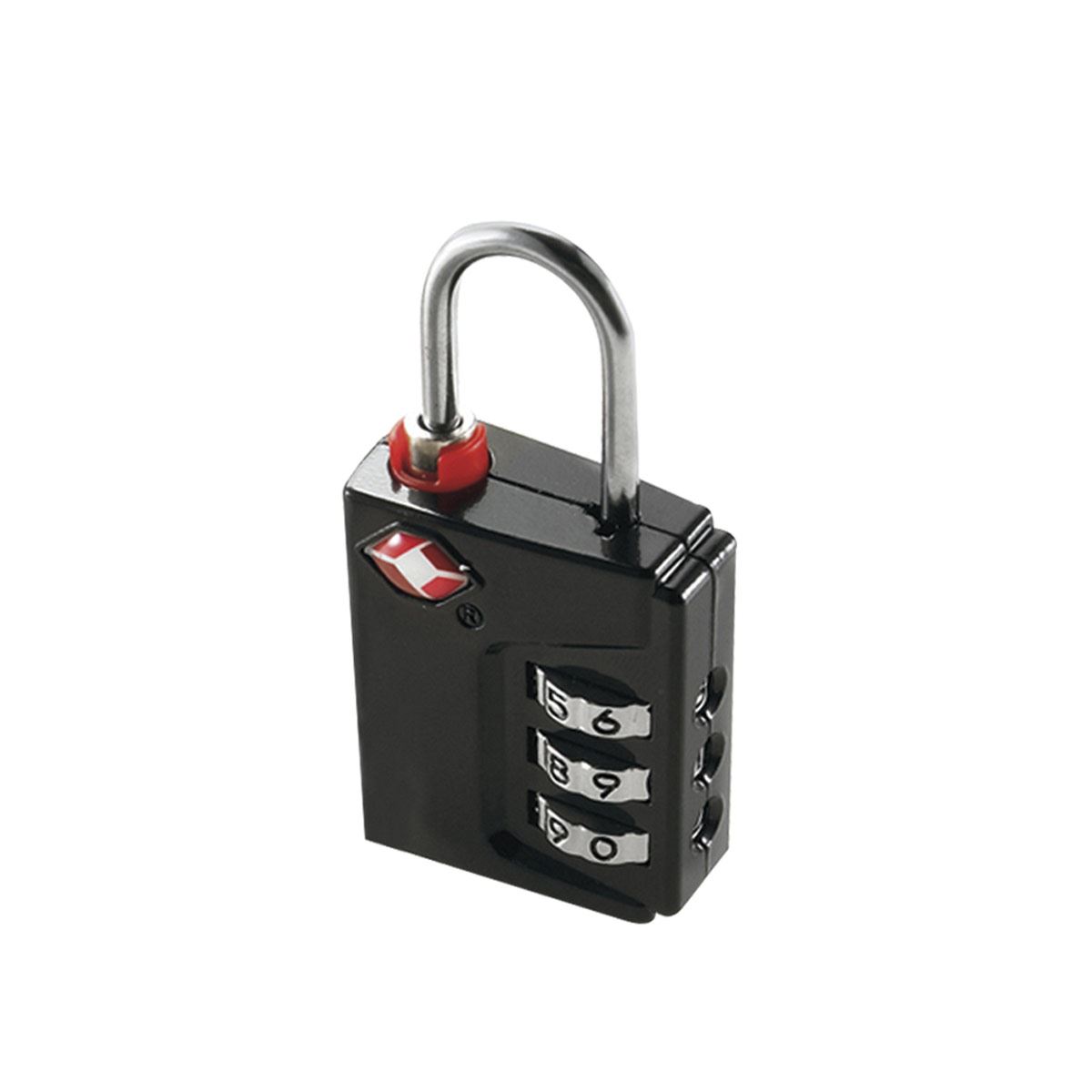 Candado De Combinación En Color Negro Con Tecnología Tsa