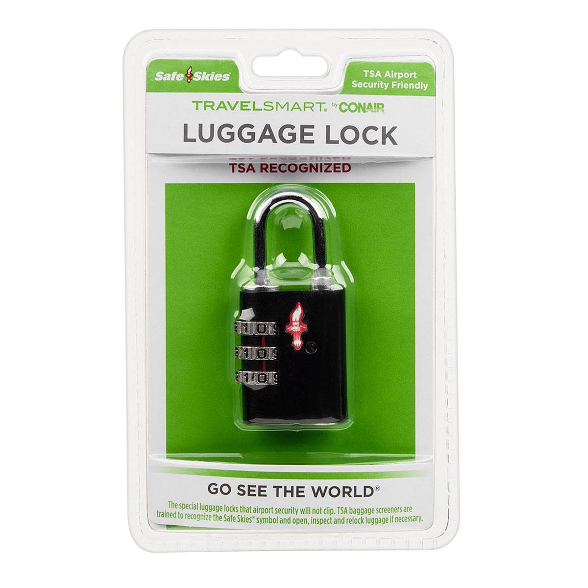 Candado De Combinación Negro