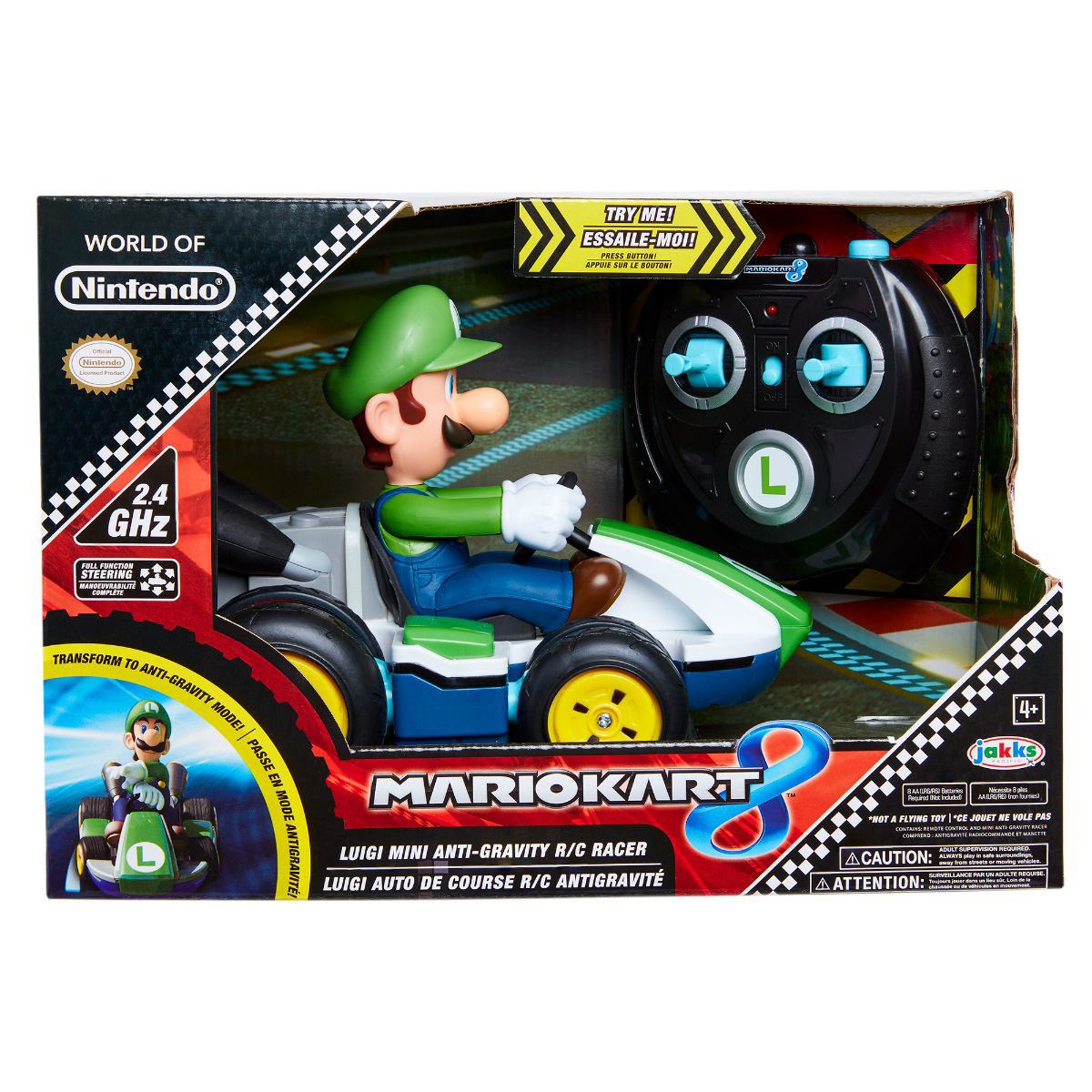 Mariokart Nintendo Luigi Radio Control Mini