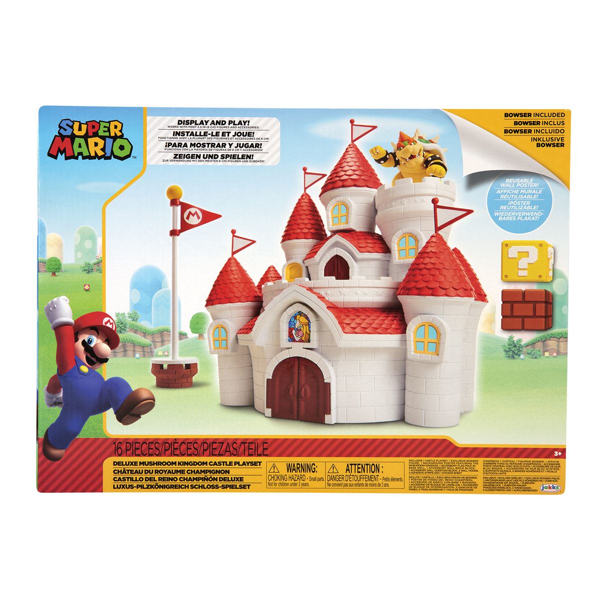 Mushroom Kingdom Castle Playset