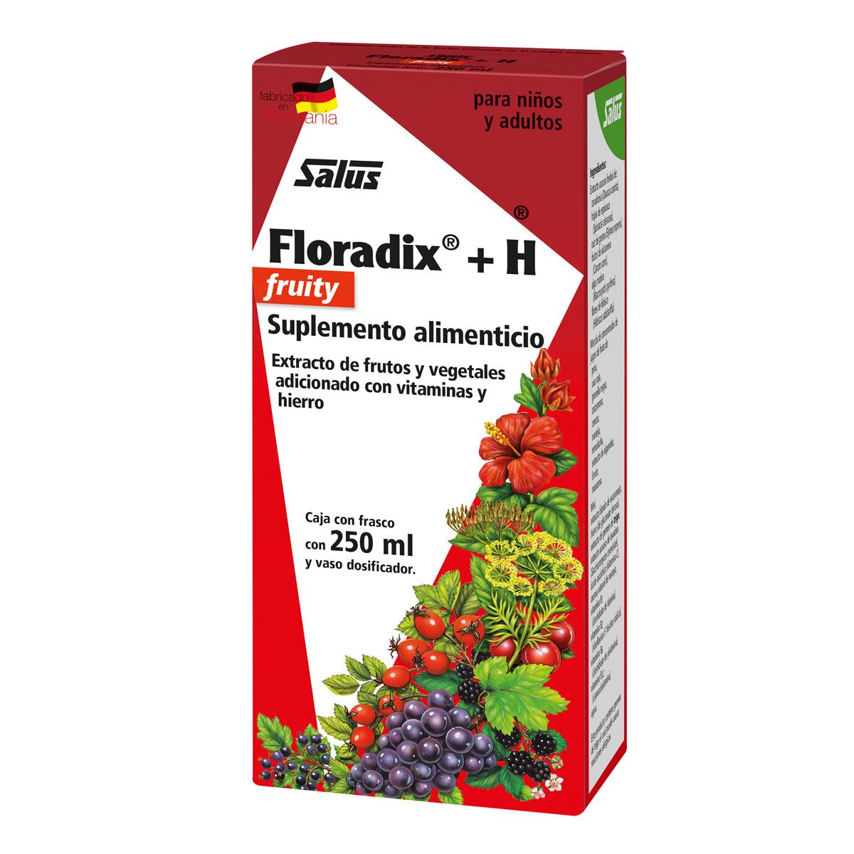 FLORADIX + H FRUITY 250ML