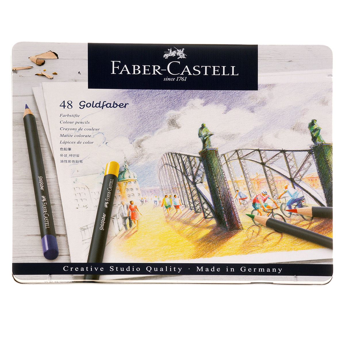 Lápices Faber-Castell Goldfaber x 48