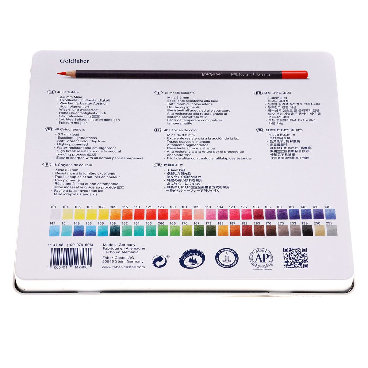 Lápices Faber-Castell Goldfaber x 48