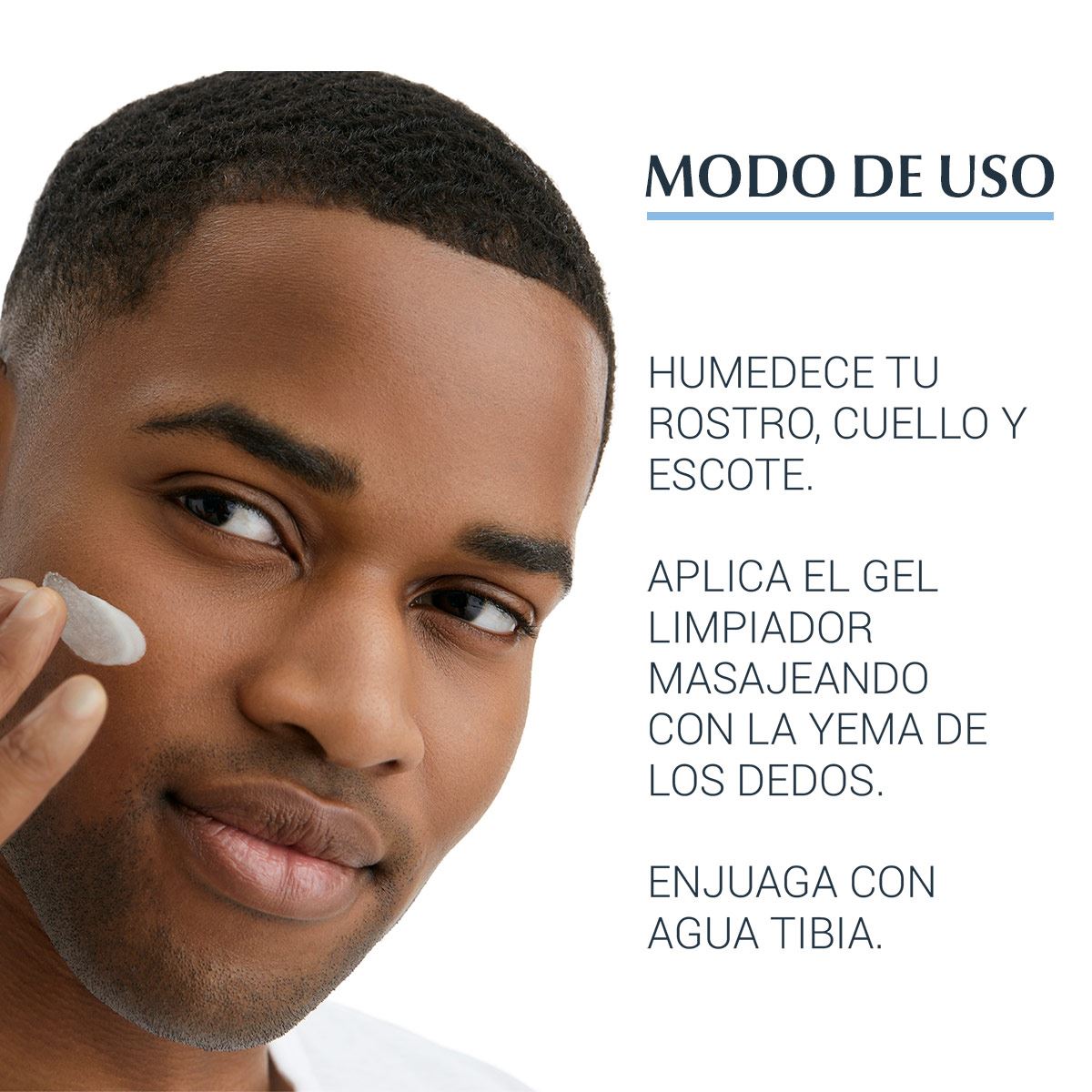 Eucerin Dermatoclean, Gel Facial Limpiador, 200ml