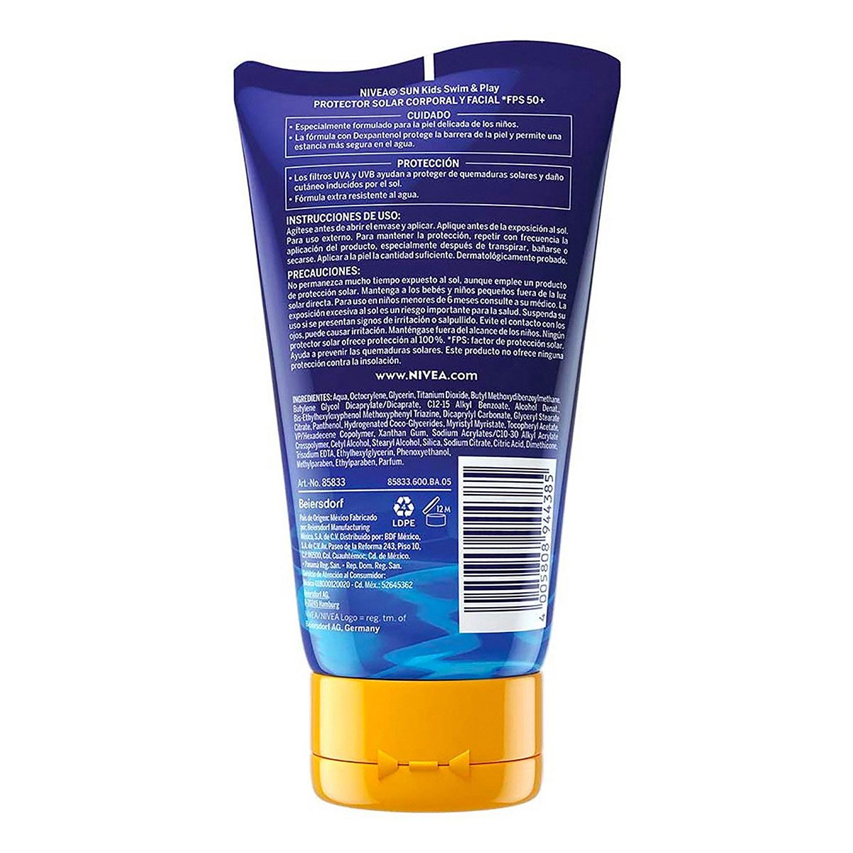 Nivea Protector Solar Kids Swim & Play FPS50+ 150ml