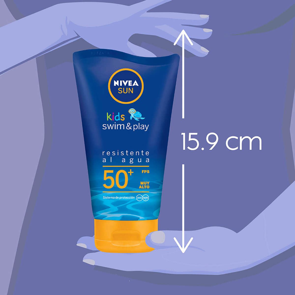Nivea Protector Solar Kids Swim & Play FPS50+ 150ml