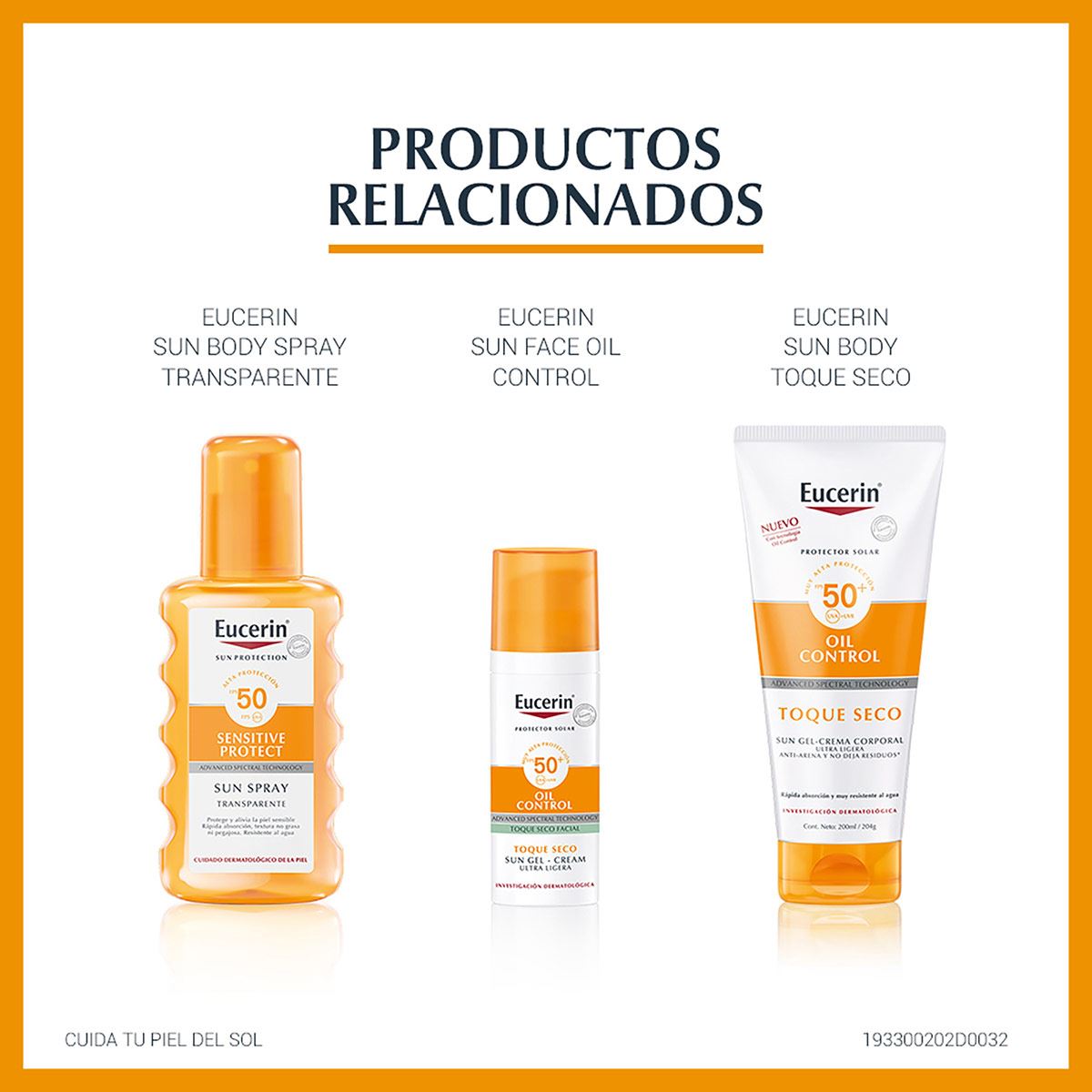 Eucerin Sun Spray Toque Seco Fps 50