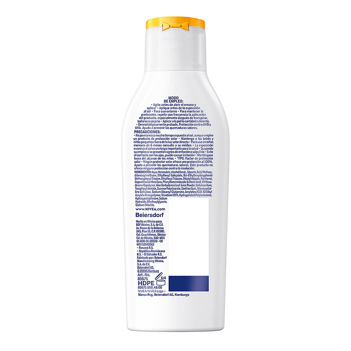 Nivea Sun Protect & Sensitive LSF50 Schutzmilch – 200 Ml, Für Empfindliche Haut, Mit Hohem UVA/UVB-Schutz